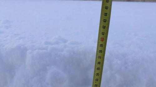 Gli accumuli di neve dal 5 Gennaio al 10 Gennaio 2017 sulla città di Matera